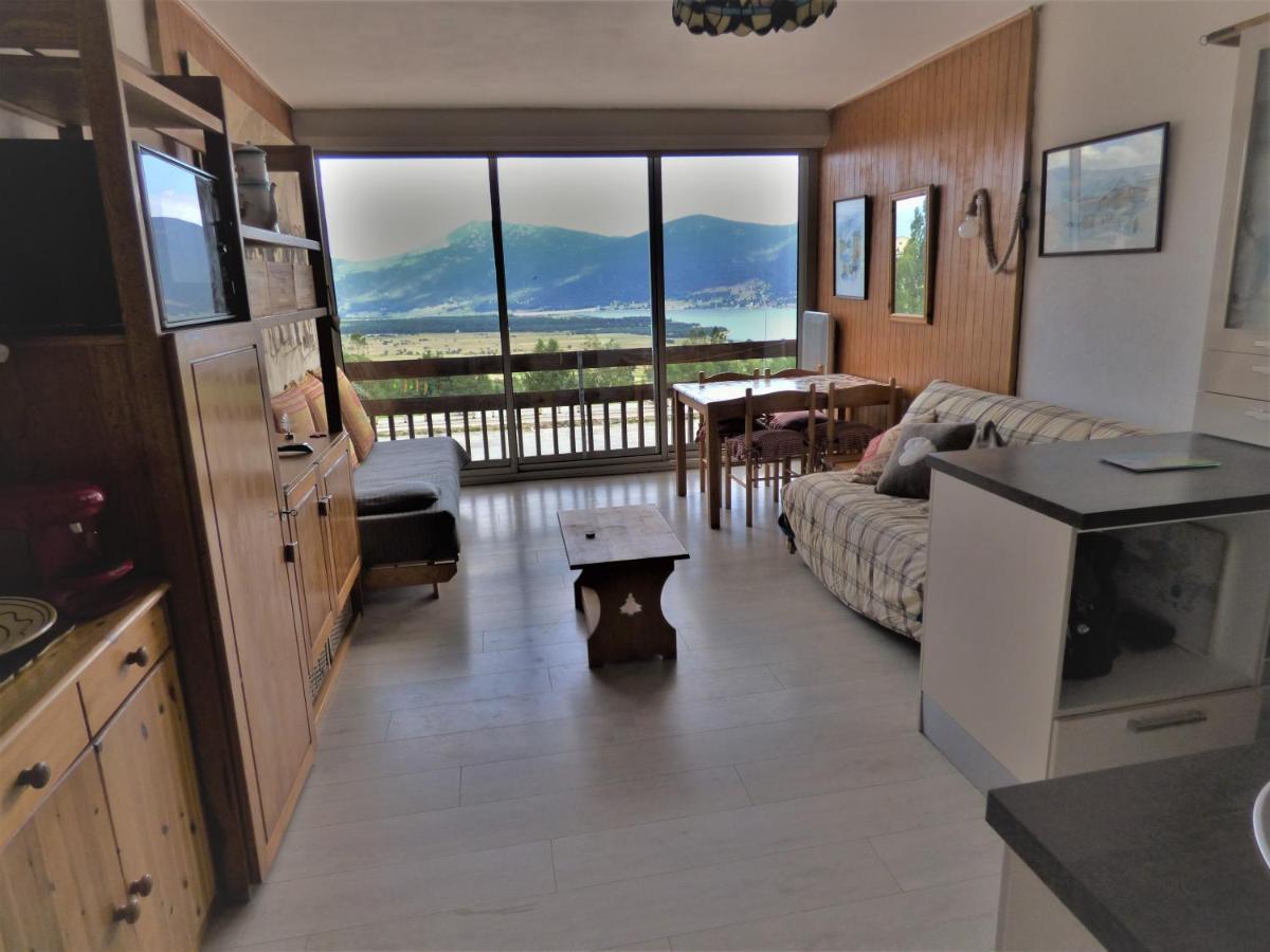 "Les Lupins 10" Residence "Les Lupins" Studio Cabine Pkg-100M Telecabine-Vue Lac, Montagne, Village Les Angles  Dış mekan fotoğraf